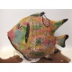 Iron big fish Picasso 85x17x67cm