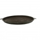 Old iron round tray ears 50cm (7731)