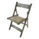 Old wooden folding chair (5191) +/- 40 H80cm