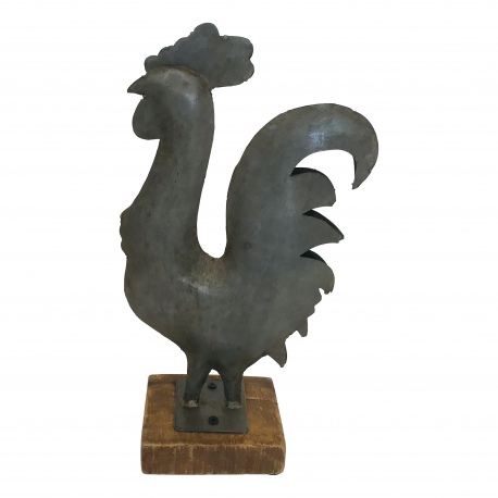 Iron rooster19x35cm(5685)
