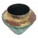Vase iron Turq. M (5801)