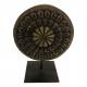 Deco round carved on stand S (3040)