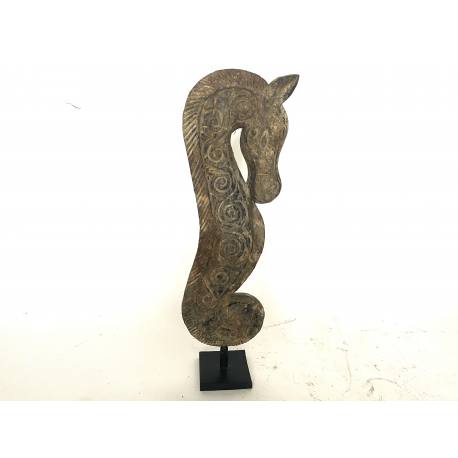 Seahorse antiq.90cm (3558)