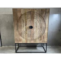 Cabinet carving 120x45H150cm(3668)