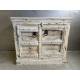 Cabinet old doors white (5666)