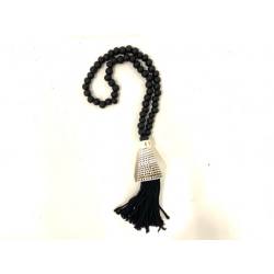 Chain beads olon black (80093)