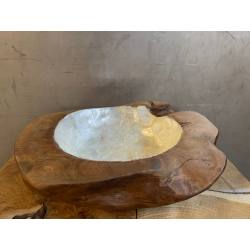 Bowl shell parelmoer D30cm(80297)